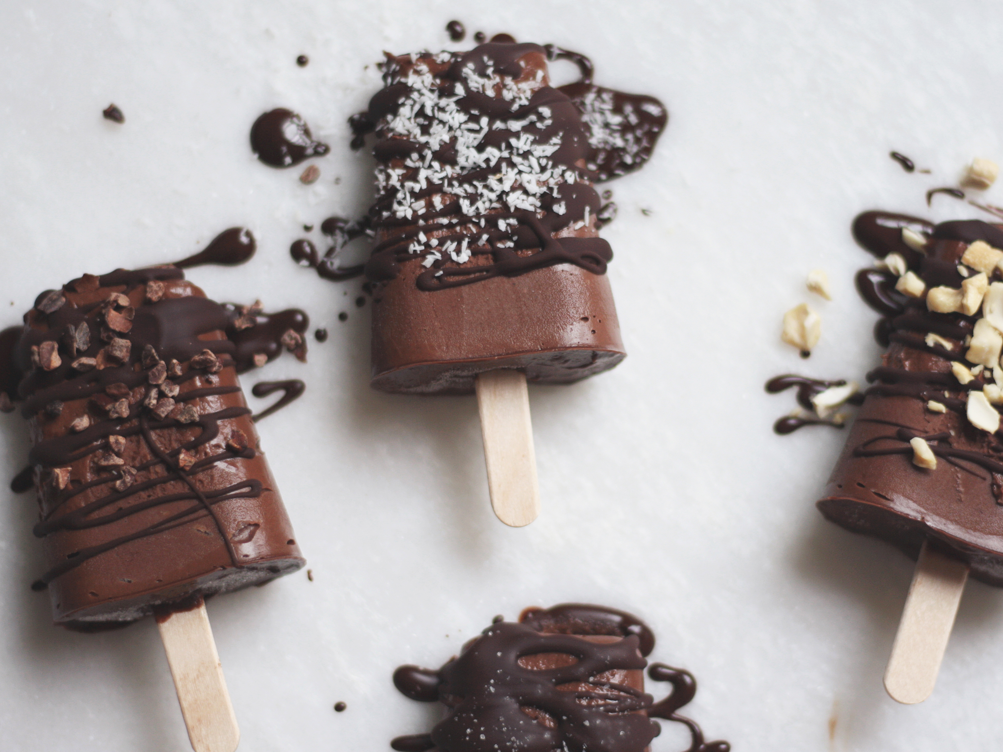 Gezag Blij boeket Gastrecept: chocolade fudge ijsjes van Susan | De Groene Meisjes
